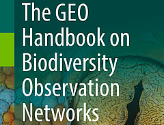 Cover des GEO Handbook on Biodiversity Monitoring Networks (Quelle: GEO BON).