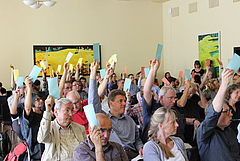 General Assembly of iDiv members (photo: Stefan Bernhardt)