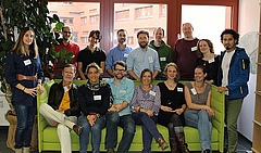 Teilnehmer eines sDiv-Treffens im Rahmen der sWEEP-Arbeitsgruppe 2014 in Leipzig. (Bild: Stefan Bernhardt)