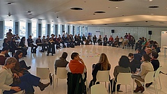 At the Stakeholder Event, the project is connecting with stakeholders for building capacity for protected areas. (Picture: IIASA - Matea-Osti)