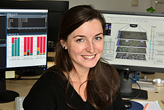 Josephine Ulrich, Doktorandin an der FSU Jena, leitete das Forschungsvorhaben. (Bild: Anne Günther (Universität Jena))