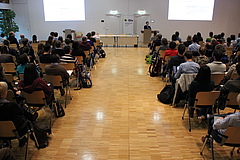 Keynote speech by Tadashi Fukami. Photo: Stefan Bernhardt