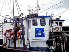 Eine weit verbreitete Verachtung unter den Fischern gegen&uuml;ber einer strengeren EU-Fischereiverordnung ist gut dokumentiert (Bild: Moritz Drupp)