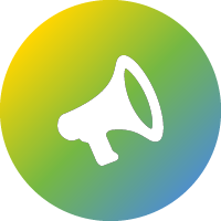 icon with megaphone