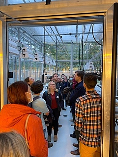 Tour of the iDiv research greenhouse (Picture: Anna Burnett/iDiv)