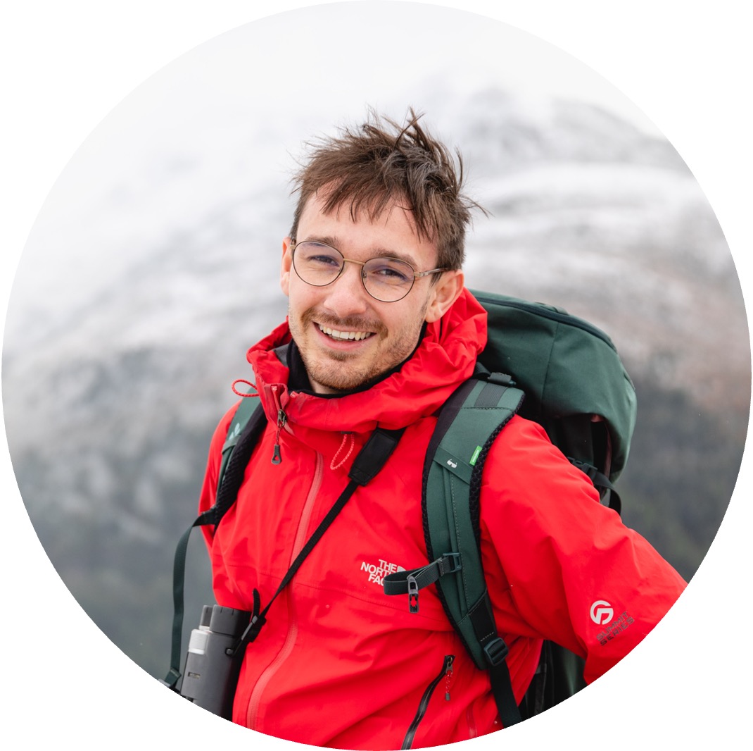 Aaron in Swiss Mountains (photo:Valentin Graf)